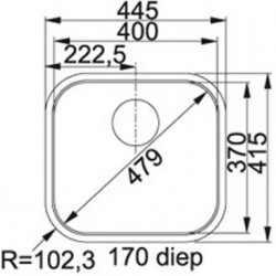 Zlewozmywak Franke QUADRANT QAX 610 101.0286.031